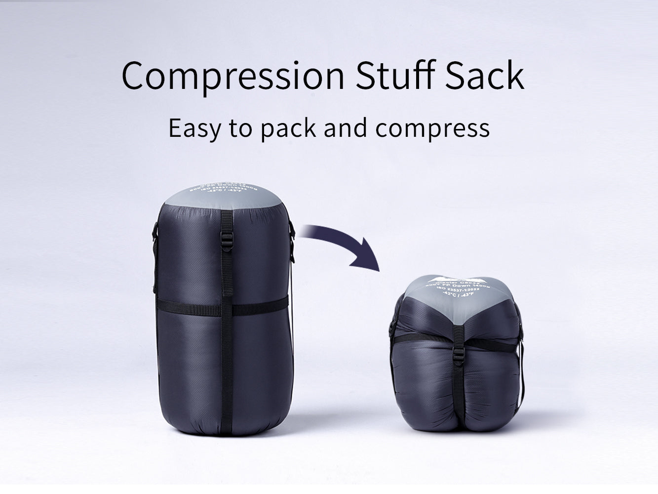 C8042 Glacier Sleeping Bag -42°C/-42°F (ISO-23537)
