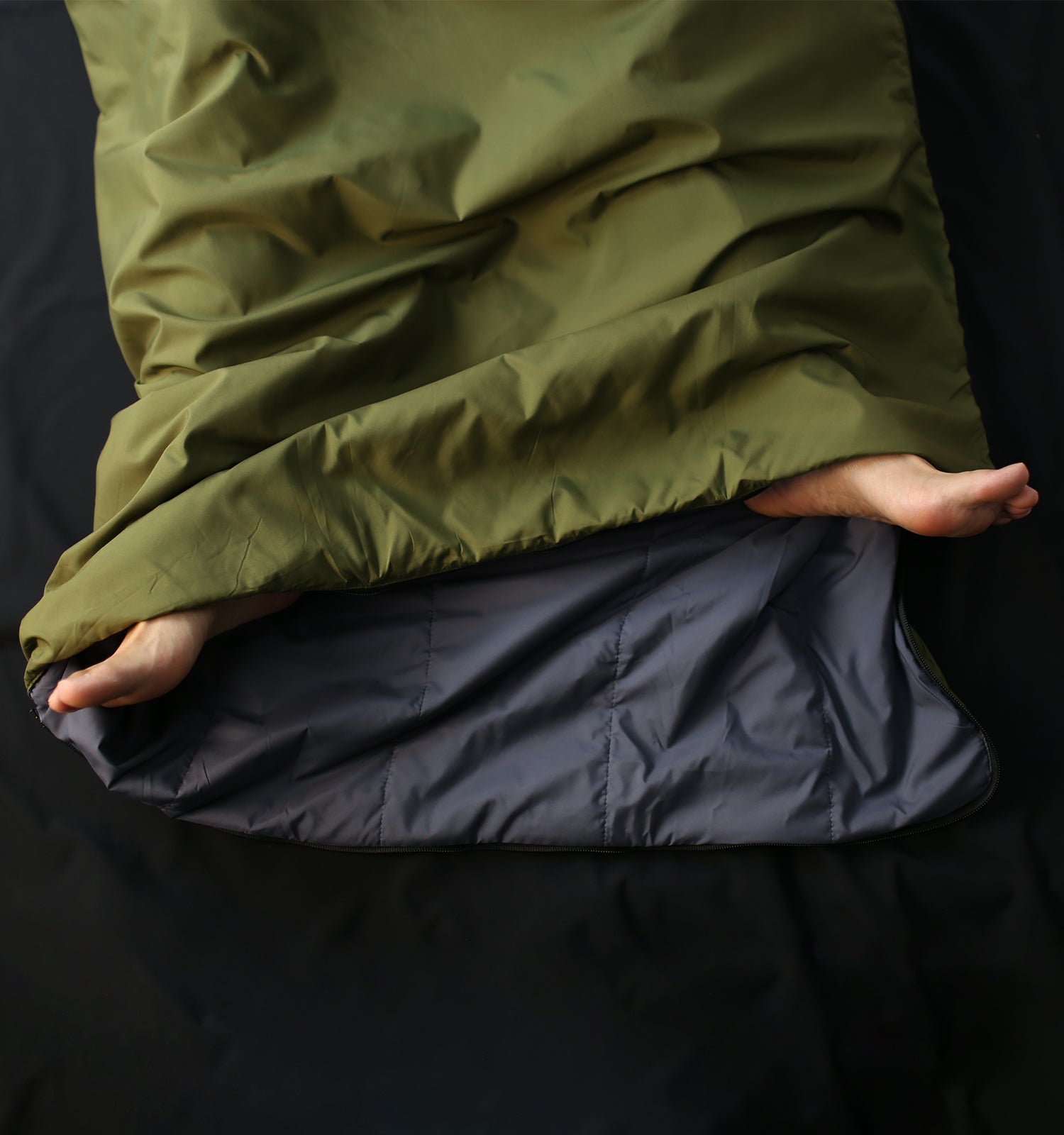 C068] 極 Ultra Compact Combinable Summer Sleeping Bag 62°F