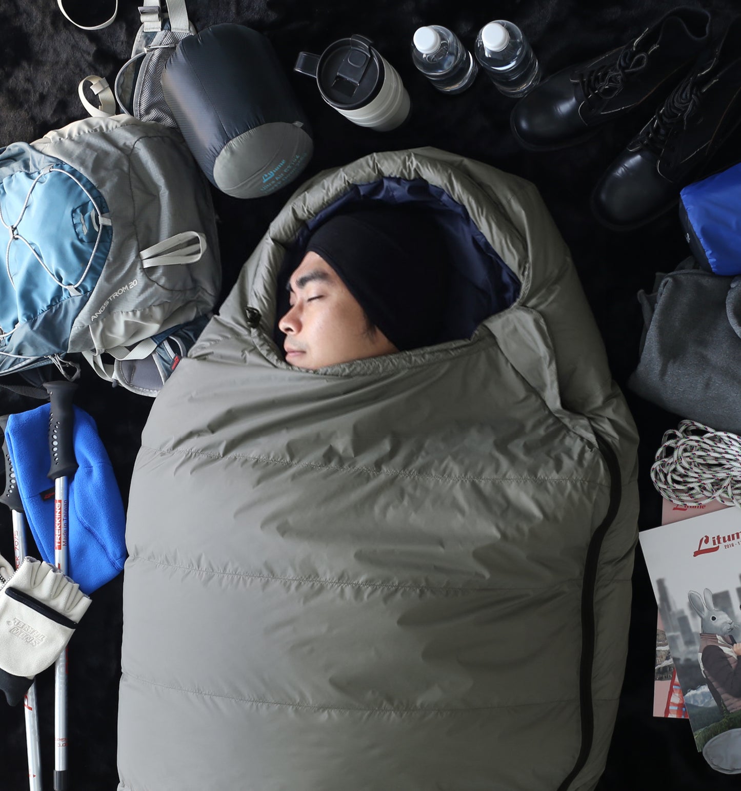[C2102] Ultra Air Down 3 Seaons Sleeping Bag 15°C/ 59°F