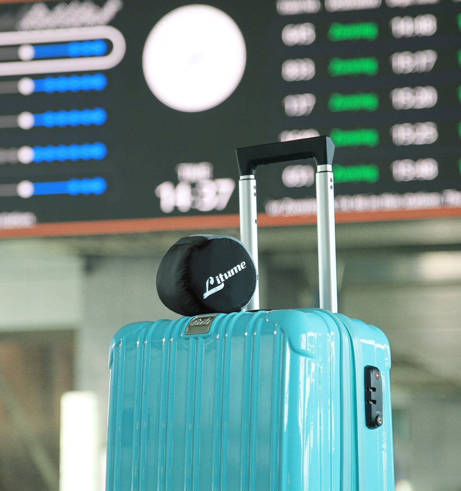 Litume ベルベット トラベル ブランケット - 超軽量で通気性に優れた