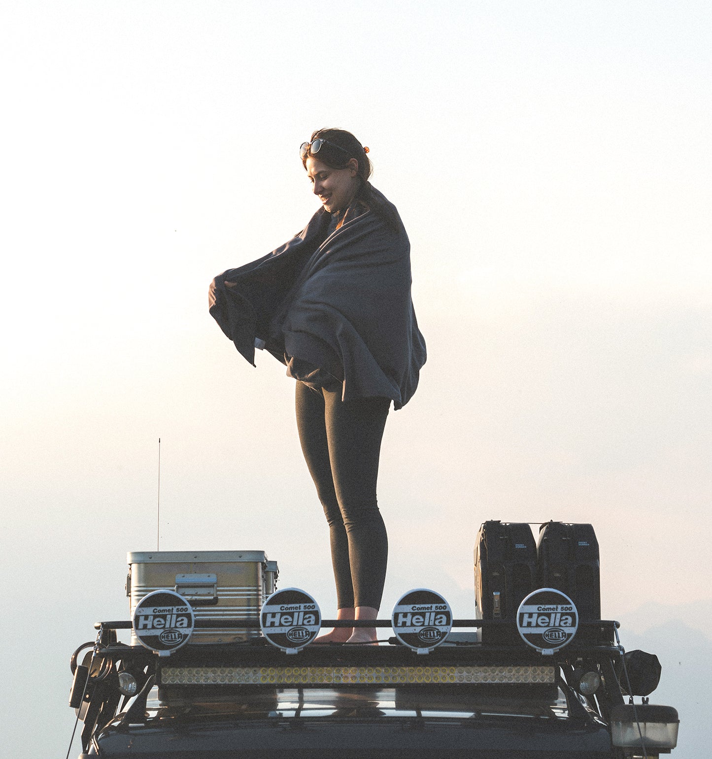 [E651] Fleece Travel Blanket - Ultra Warm