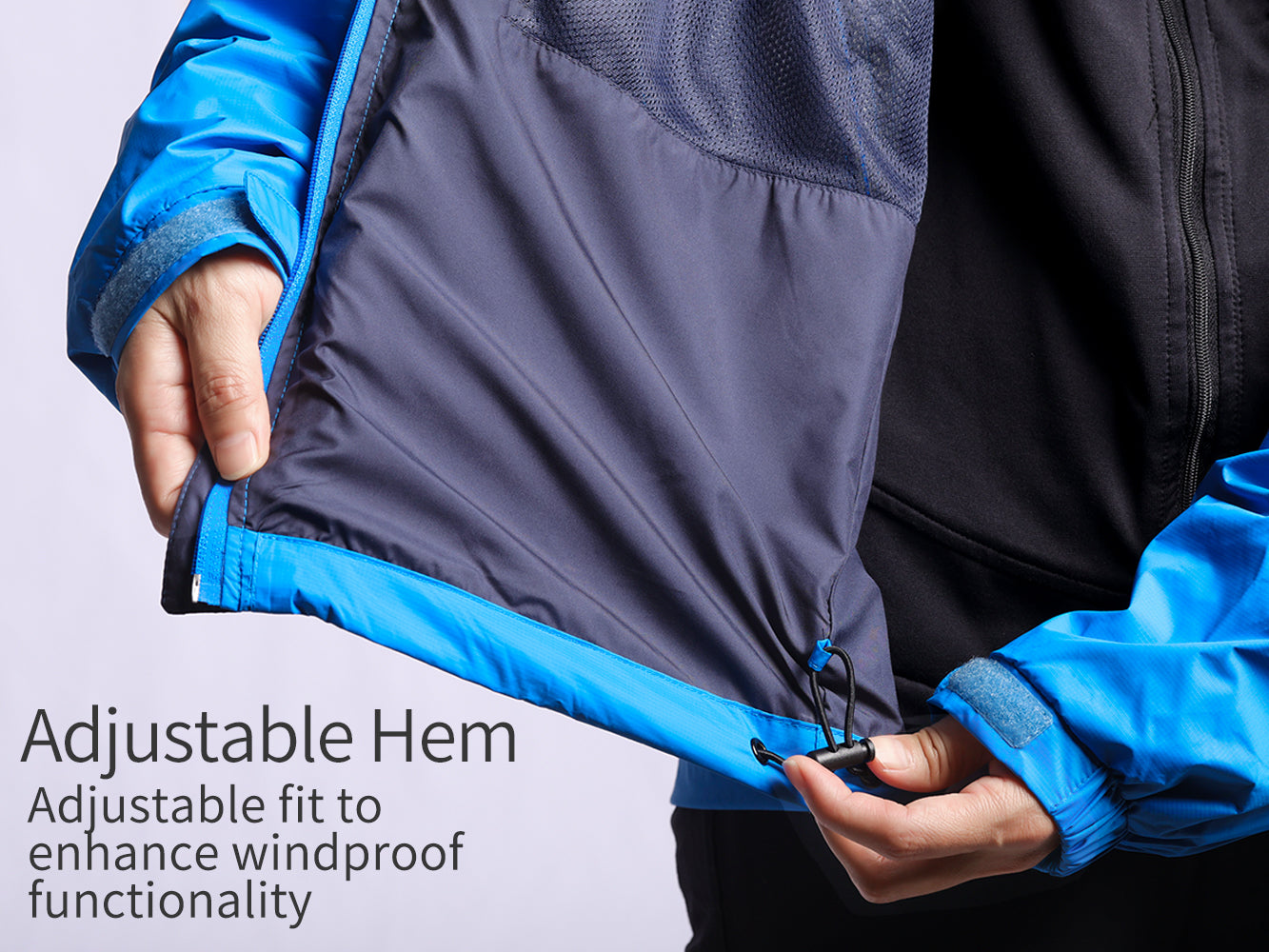 EC003A] Unisex Waterproof Breathable Jacket (Japan/Asia sizing)