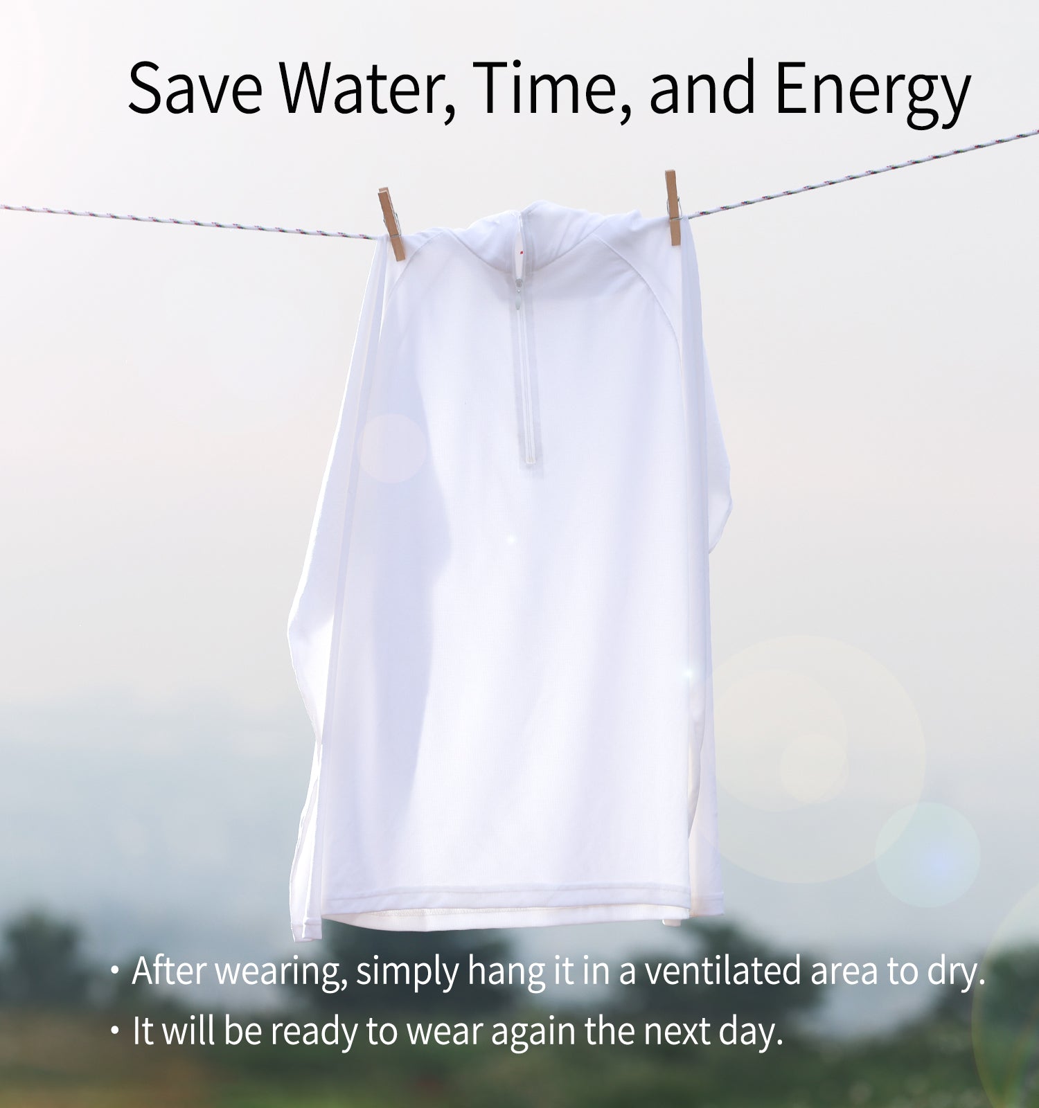 Litume Men's Quick Dry, Odor Control, UV Sun Protection Long