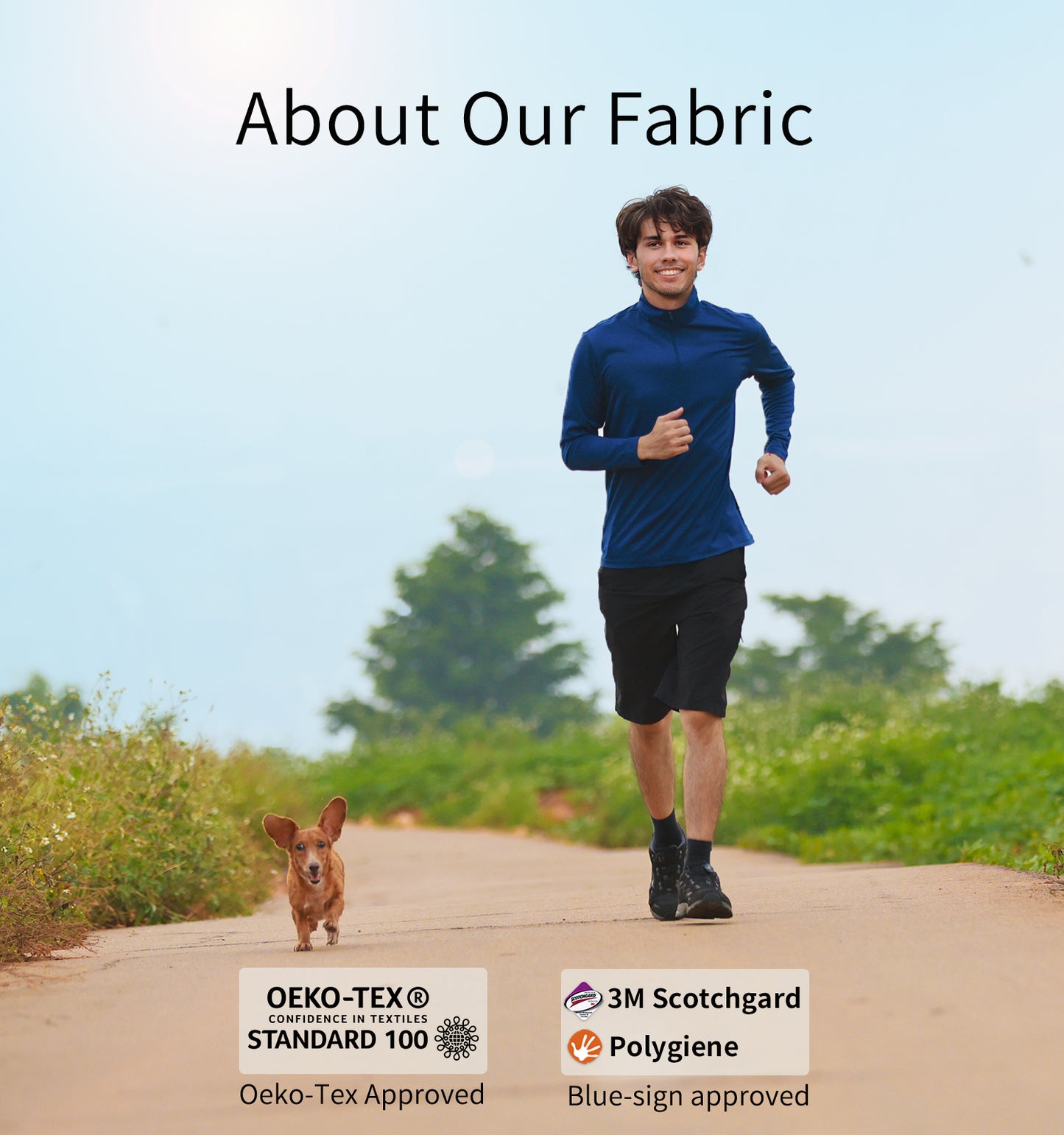 [NKS08] Men's Odor-Resistant Quick Dry Pullover (US/EU sizing)